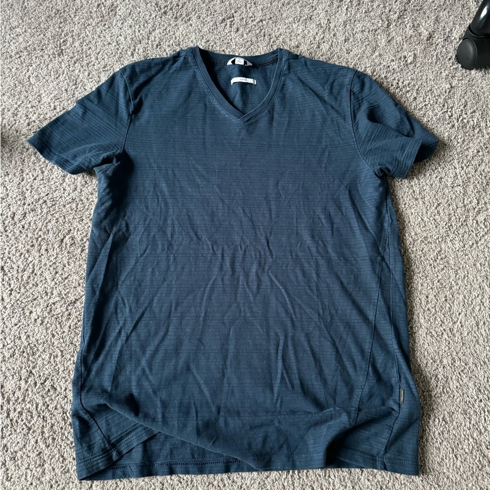 Calvin Klein Dusty Blue Men’s Shirt Size Medium